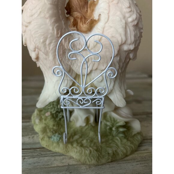 Seraphim Classics Melissa Peaceful Moments Angel Figurine 2001 Roman Inc - Picture 14 of 15